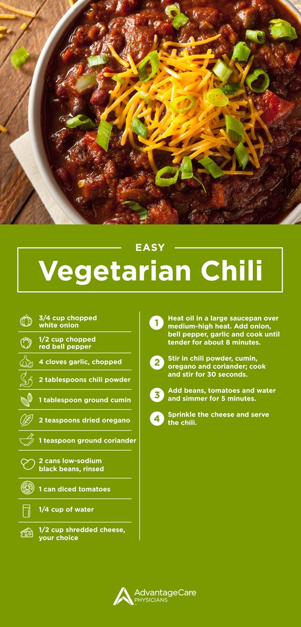 easy vegetarian chili