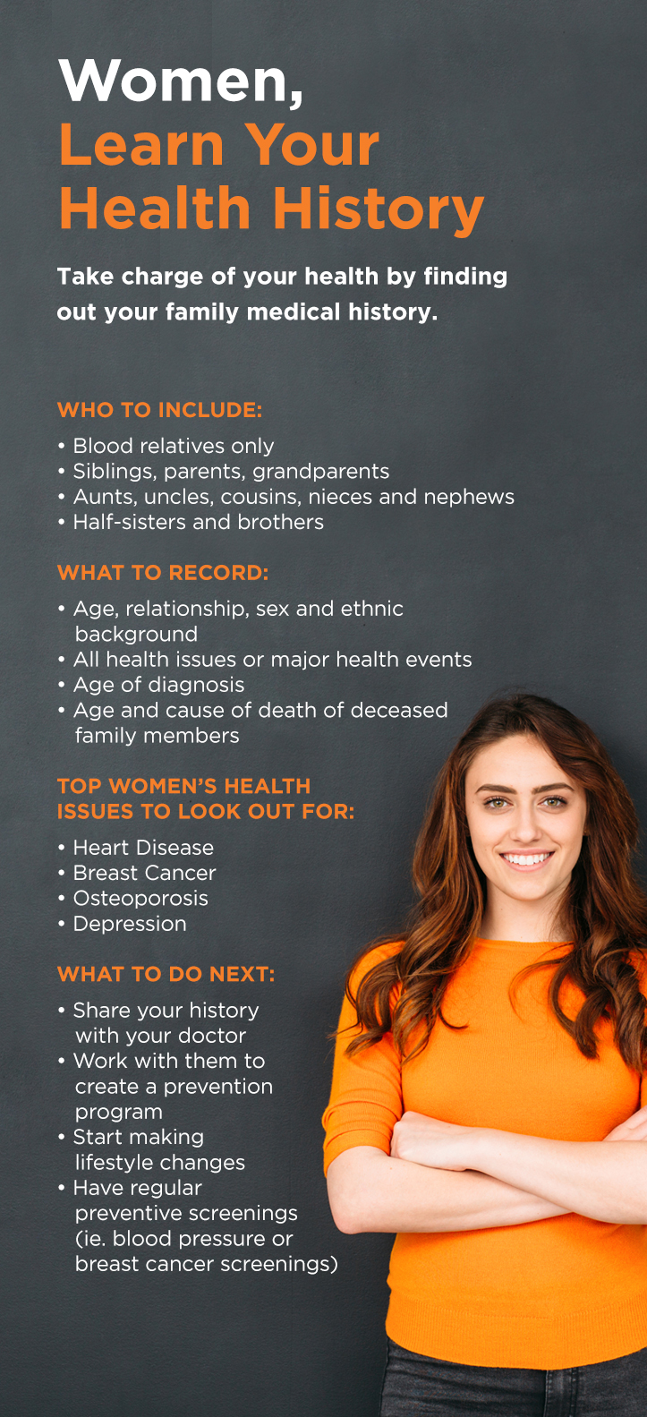 women learn your health history