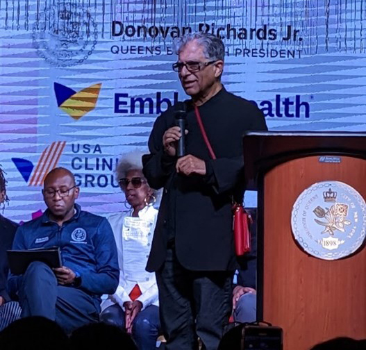 Deepak Chopra Queens Wellness Day