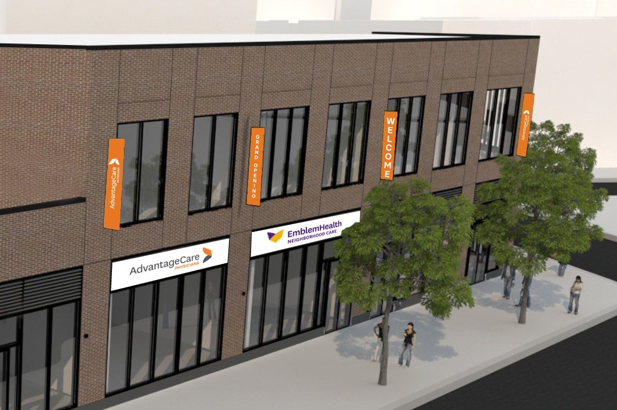 Computer rendering of the Jackson Heights Office