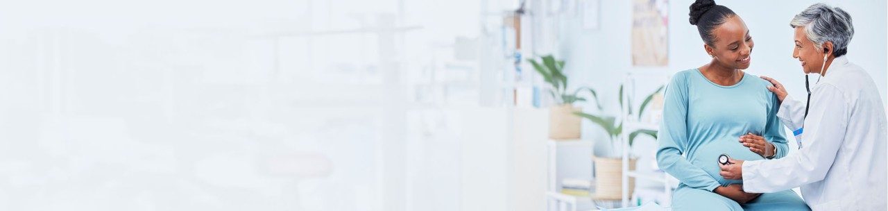 Cropped shot of a pregnant woman having a consultation with a female doctor