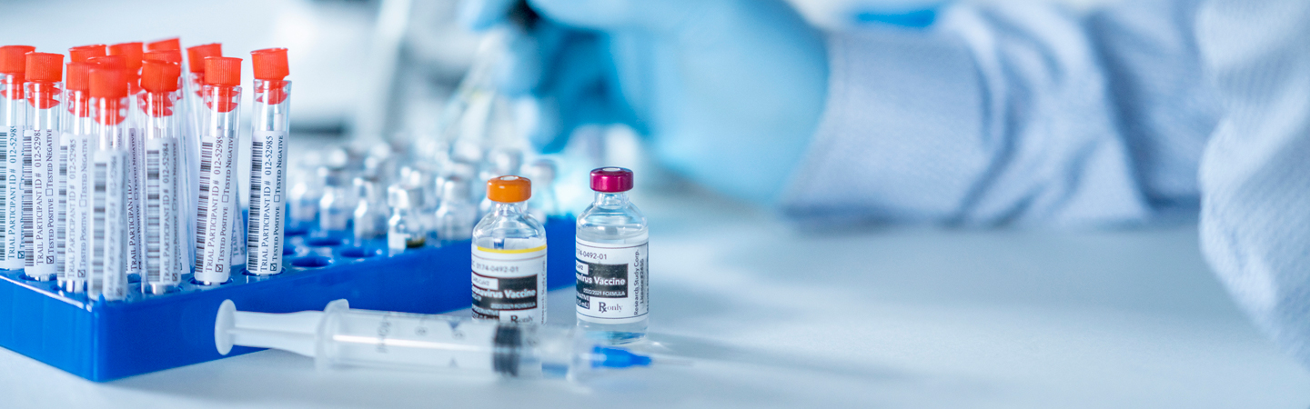 vials and syringe